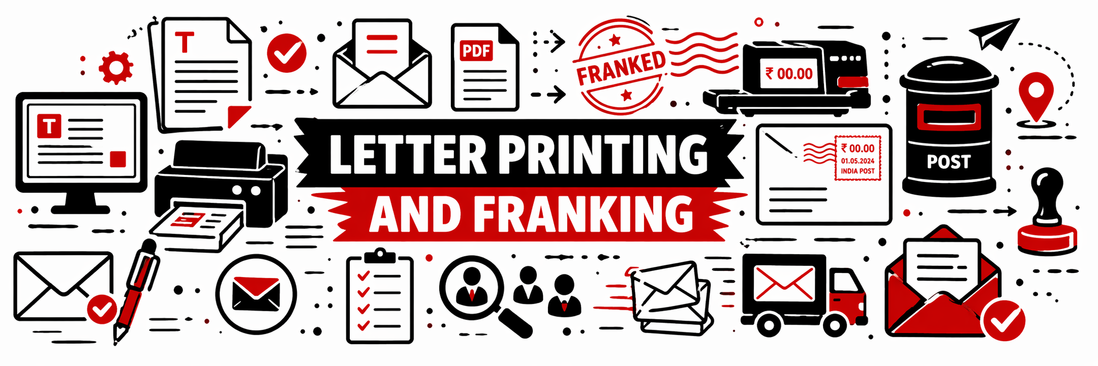 Postal franking