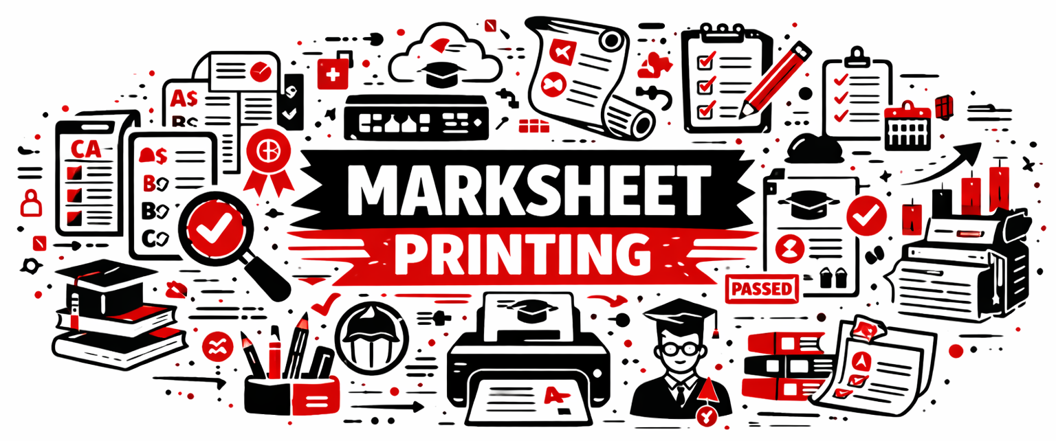 Marksheet printing